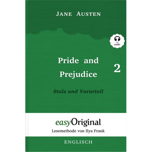 Jane Austen - Pride and Prejudice / Stolz und Vorurteil - Teil 2 Hardcover (Buch + MP3 Audio-CD) - Lesemethode von Ilya Frank - Zweisprachige Ausgabe Englisch-Deuts