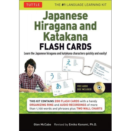 Glen McCabe - Japanese Hiragana and Katakana Flash Cards Kit