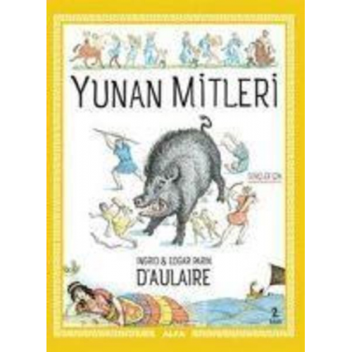 Ingrid Daulaire Edgar Parin Daulaire - Yunan Mitleri