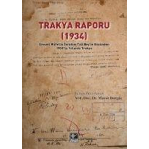 Kolektif - Trakya Raporu 1934