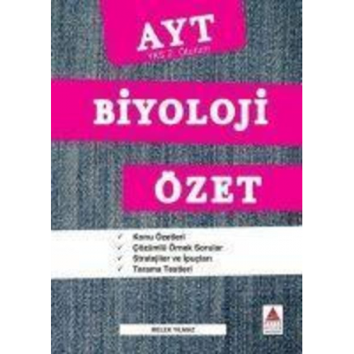 Melek Yilmaz - AYT Biyoloji Özet YKS 2. Oturum