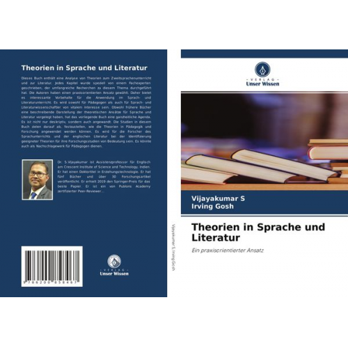 Vijayakumar S. Irving Gosh - Theorien in Sprache und Literatur
