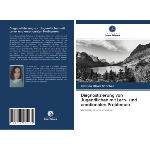 Cristina Oliver Sánchez - Diagnostizierung von Jugendlichen mit Lern- und emotionalen Problemen