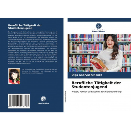 Olga Andryushchenko - Berufliche Tätigkeit der Studentenjugend