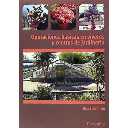 Elisa Boix Aristu - Operaciones básicas en viveros y centros de jardinería