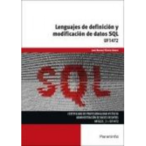 José Manuel Piñeiro Gómez - Lenguajes de definición y modificación de datos SQL