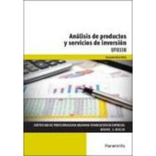 Análisis de productos y servicios de Inversión. Certificados de profesionalidad. Financiación de empresas