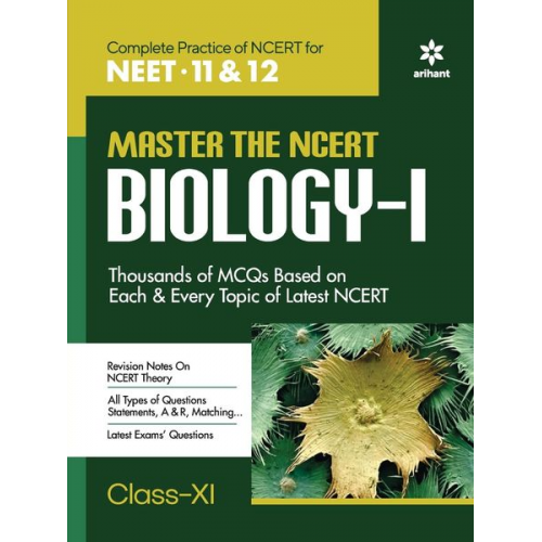 Sanjay Sharma Sanubai Abhishek Sharma - Master The NCERT for NEET Biology - Vol.1