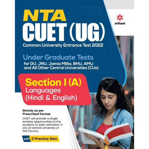 Arihant Experts - NTA CUET UG 2022 Section 1 (A) Languages (Hindi & English Language)