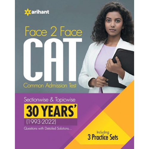 Bs Sijwalii Indu Sijwalii - Face To Face CAT 30 Years (1993-2022) Sectionwise & Topicwise solved paper 2023