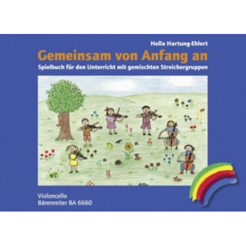 Hella Hartung-Ehlert - Gemeinsam von Anfang an, Spielbuch Violoncello