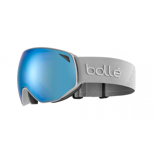 Bollé TORUS Unisex-Skibrille Vollrand Monoscheibe Kunststoff-Gestell, grau