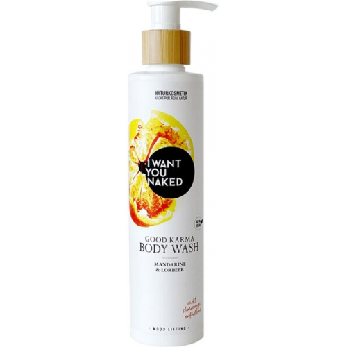 I Want You Naked Good Karma Body Wash Mandarine & Lorbeer 250 ml