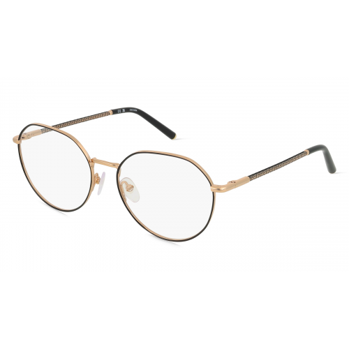 Escada ESCVESD61 Damen-Brille inkl. Gläser Vollrand Eckig Metall-Gestell 53mm/17mm/140mm, pink