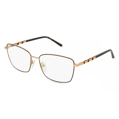 Escada ESCVESD53 Damen-Brille inkl. Gläser Vollrand Eckig Metall-Gestell 55mm/16mm/135mm, pink