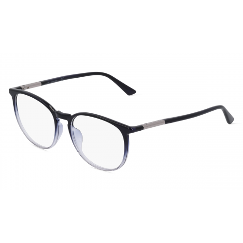 Calvin Klein CK21522 Unisex-Brille inkl. Gläser Vollrand Panto Kunststoff-Gestell 52mm/16mm/140mm, blau