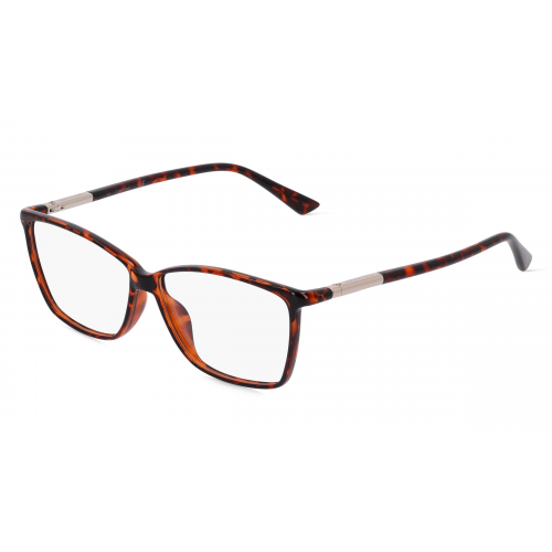 Calvin Klein CK21524 Unisex-Brille inkl. Gläser Vollrand Butterfly Kunststoff-Gestell 55mm/12mm/140mm, braun