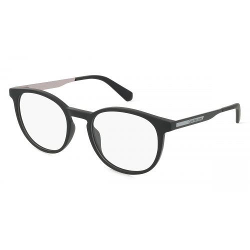 Calvin Klein Jeans CKJ22614 Unisex-Brille inkl. Gläser Vollrand Rund Kunststoff-Gestell 51mm/20mm/145mm, braun