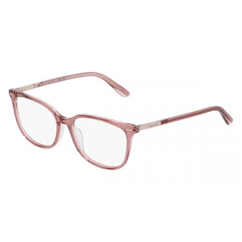 Calvin Klein CK22505 Damen-Brille inkl. Gläser Vollrand Butterfly Kunststoff-Gestell 53mm/15mm/140mm, pink