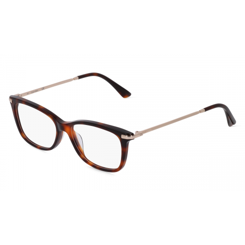 Calvin Klein CK22501 Unisex-Brille inkl. Gläser Vollrand Butterfly Kunststoff-Gestell 51mm/15mm/140mm, braun