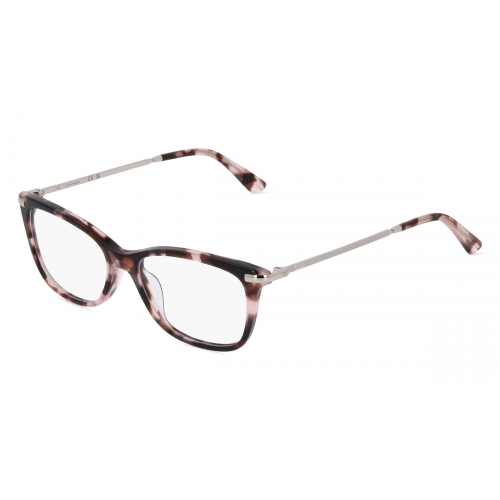 Calvin Klein CK22501 Unisex-Brille inkl. Gläser Vollrand Butterfly Kunststoff-Gestell 51mm/15mm/140mm, braun