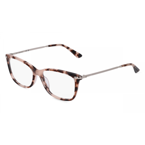 Calvin Klein CK22501 Unisex-Brille inkl. Gläser Vollrand Butterfly Kunststoff-Gestell 54mm/15mm/140mm, braun