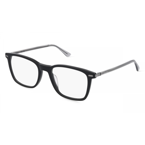 Calvin Klein CK22541 Unisex-Brille inkl. Gläser Vollrand Eckig Kunststoff-Gestell 53mm/19mm/145mm, schwarz