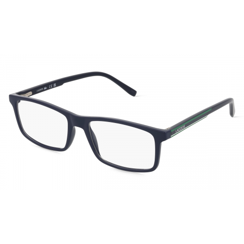 Lacoste L2858 Unisex-Brille inkl. Gläser Vollrand Eckig Kunststoff-Gestell 54mm/17mm/145mm, blau