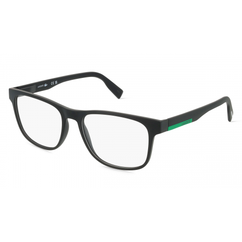 Lacoste L2898 Unisex-Brille inkl. Gläser Vollrand Eckig Kunststoff-Gestell 54mm/17mm/145mm, schwarz