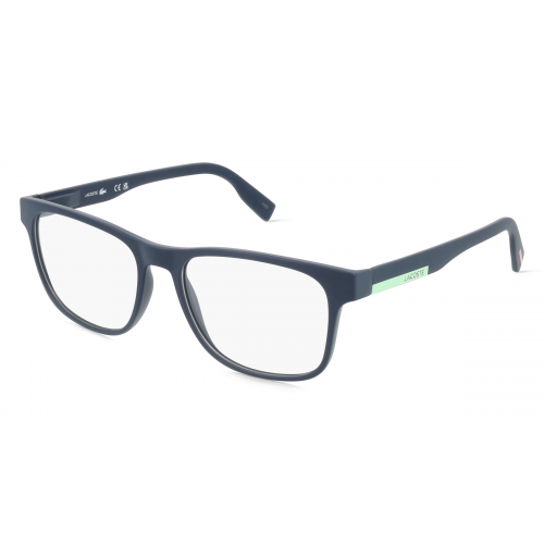 Lacoste L2898 Unisex-Brille inkl. Gläser Vollrand Eckig Kunststoff-Gestell 54mm/17mm/145mm, blau