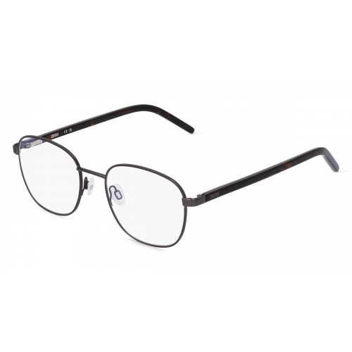 Zeiss ZS22401 Unisex-Brille inkl. Gläser Vollrand Rechteckig Kunststoff Metall-Gestell 52mm/19mm/145mm, silber