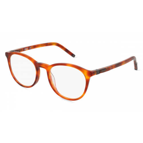 zeiss ZS22516 Unisex-Brille inkl. Gläser Vollrand Panto Acetat-Gestell 50mm/20mm/145mm, orange