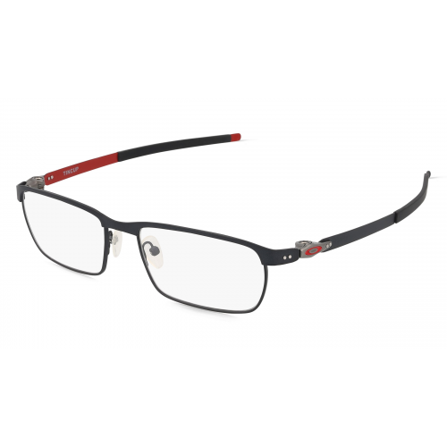 Oakley OX3184 Herren-Brille inkl. Gläser Vollrand Rechteckig Edelstahl-Gestell 54mm/17mm/135mm, schwarz