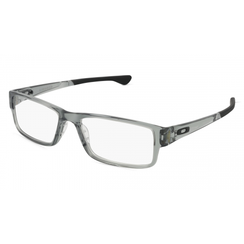 Oakley OX8164 Herren-Brille inkl. Gläser Vollrand Rechteckig Kunststoff-Gestell 55mm/17mm/141mm, schwarz