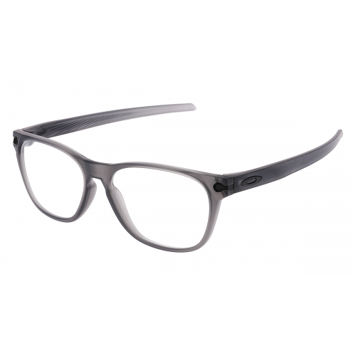 Oakley OX8177 Herren-Brille inkl. Gläser Vollrand Eckig Kunststoff-Gestell 54mm/15mm/140mm, grau