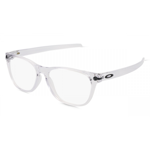 Oakley OX8177 Herren-Brille inkl. Gläser Vollrand Eckig Kunststoff-Gestell 54mm/15mm/140mm, Weiss