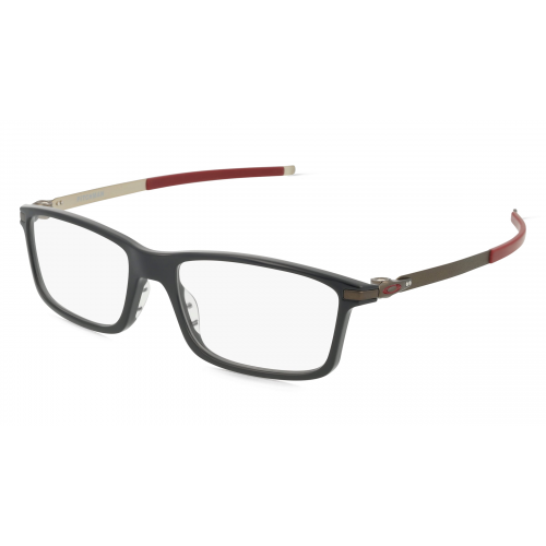 Oakley OX8050 Herren-Brille inkl. Gläser Vollrand Rechteckig Kunststoff-Gestell 57mm/18mm/145mm, schwarz