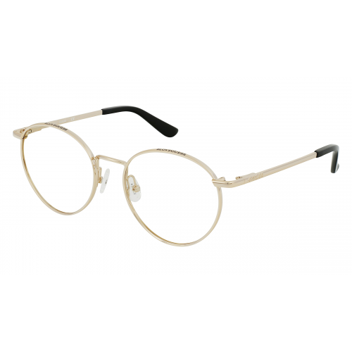 Guess GU2725 Unisex-Brille inkl. Gläser Vollrand Panto Metall-Gestell 50mm/18mm/140mm, gold