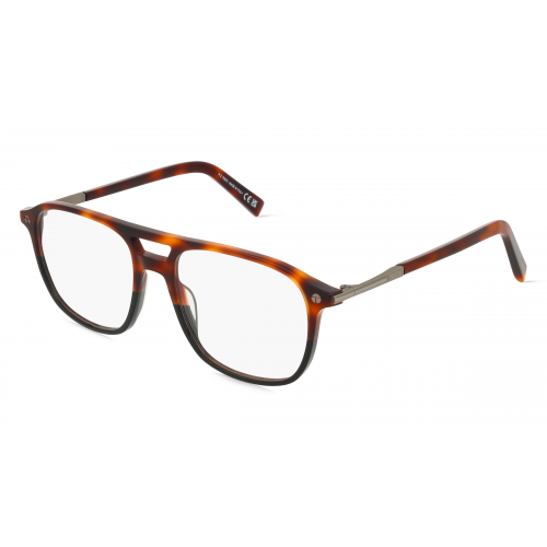 Tod's TO5270 Unisex-Brille inkl. Gläser Vollrand Pilot Kunststoff-Gestell 53mm/17mm/140mm, braun