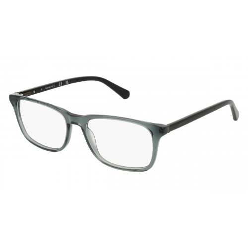 Gant GA3248 Unisex-Brille inkl. Gläser Vollrand Rechteckig Kunststoff-Gestell 54mm/17mm/145mm, grau