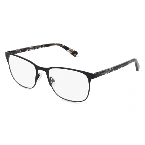 Gant GA3249 Unisex-Brille inkl. Gläser Vollrand Eckig Metall-Gestell 55mm/18mm/145mm, schwarz