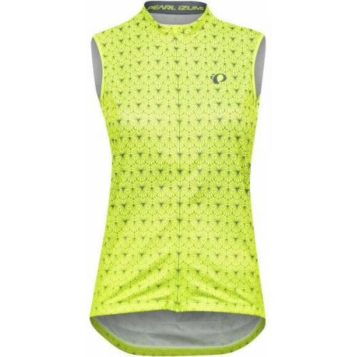 PEARL iZUMi Trikot W SELECT Escape SL Graphic Jersey XXL SCREAMING YELLOW/TURBULENCE DECO