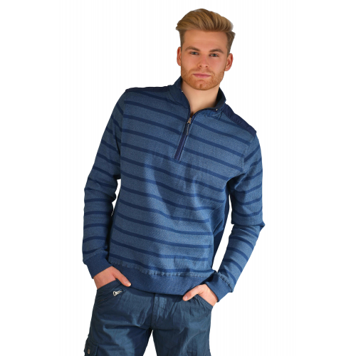 Kera Collection Pullover Striped Blue