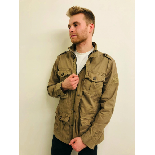 Kera Herren Übergangsjacke Wild Things braun
