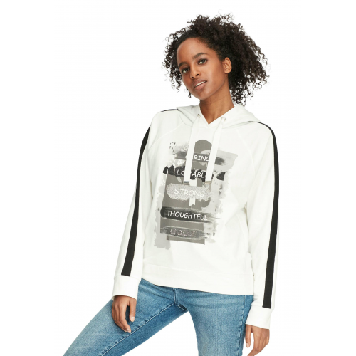 Cartoon Sweatshirt mit Kapuze 2207 cream