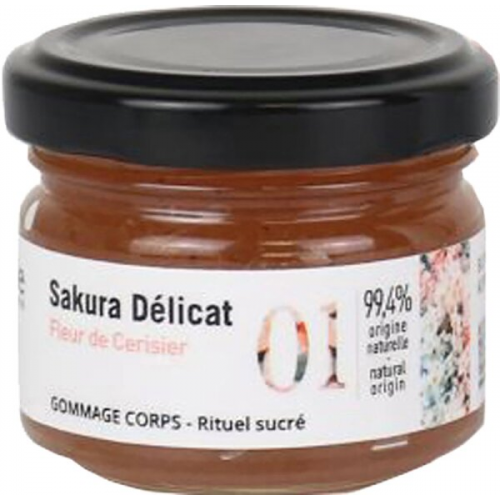 Acad&eacute;mie Body Sakura D&eacute;licat - Gommage Corps Rituel Sucr&eacute; 60 ml