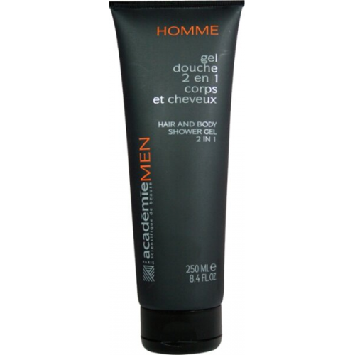 Acad&eacute;mie Men Gel Douche 2 en 1 Corps et Cheveux 250 ml