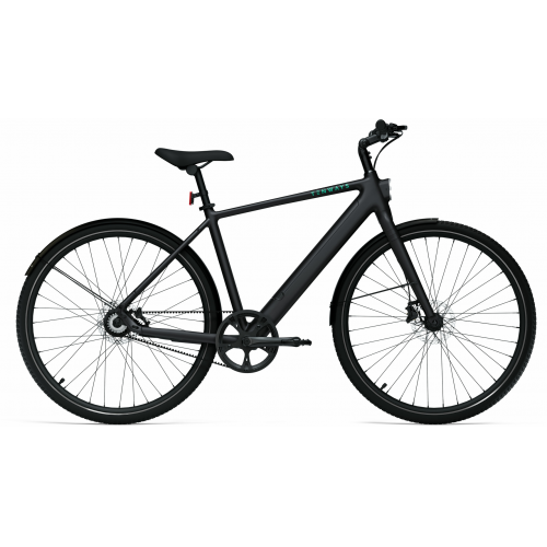 Tenways CGO600 PRO, Singlespeed, Herrenfahrrad, Diamant, Modell 2023/2024, 28 Zoll 46 cm Midnight Black