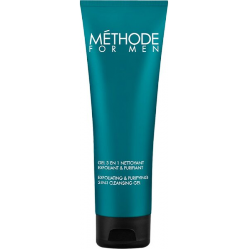 Jeanne Piaubert Methode for Men Methode for Men Gel 3 en 1 Nettoyant Exfoliant & Purifiant 125 ml