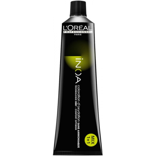 L'Or&eacute;al Professionnel Inoa Haarfarbe 4,45 Mittelbraun Kupfer Mahagoni 60 ml